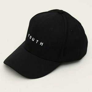 Black YOUTH Snapback Baseball Cap